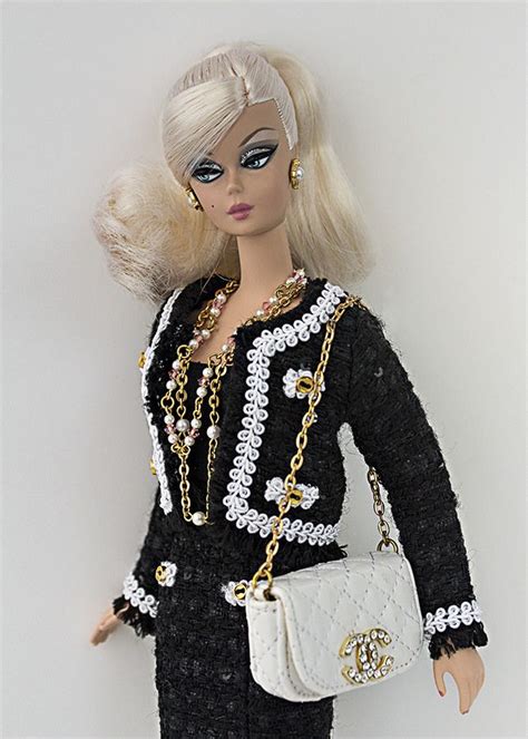 barbie outfits chanel|barbie chanel dress.